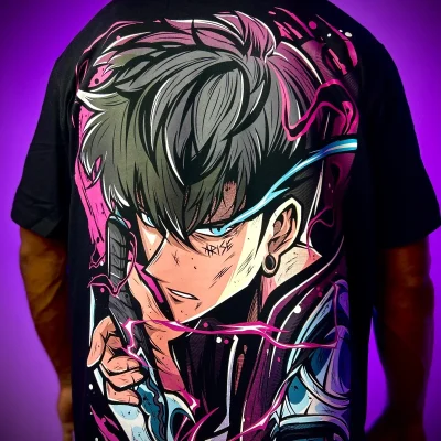 "MONARCH" // Solo Leveling Shadow Tee