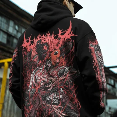 "HAVOC" // The Devil Hunter’s Cord Hoodie