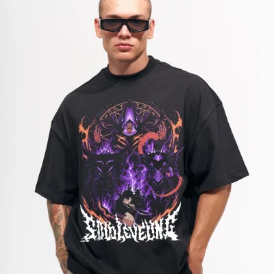 "MONARCH" // Solo Leveling Shadow Tee v4